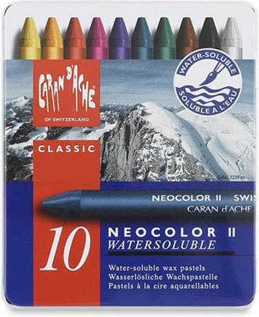 Caran D'ache Crayons Set 10 Colours