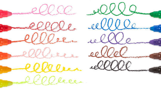 Ooly Crayons Set 12 Colours