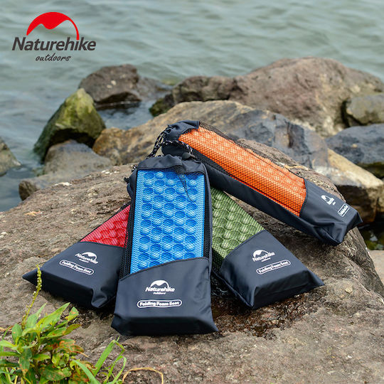 Naturehike Αφρώδες Μονό Υπόστρωμα Camping 40.5x30.5cm Πάχους 1.5cm Χακί