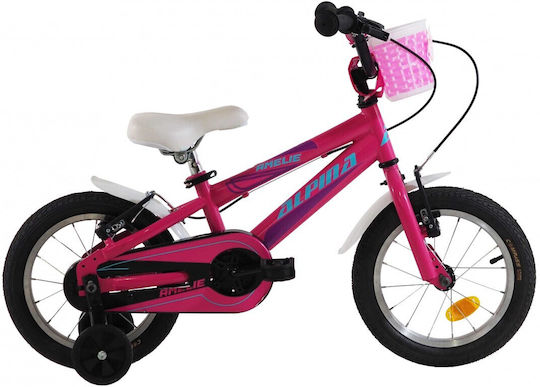 Alpina Amelie 12" Kinder Fahrrad BMX Rosa
