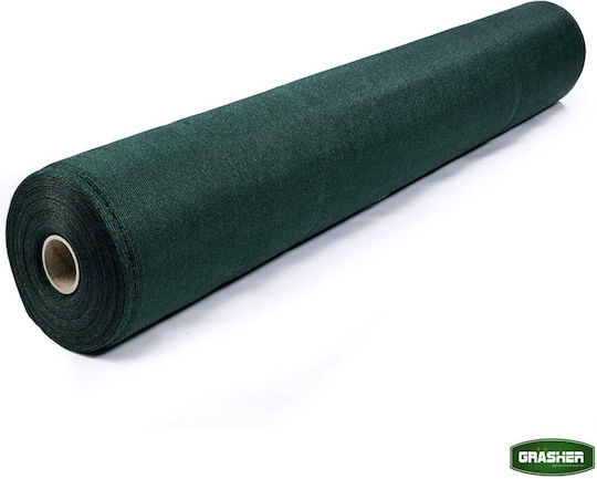 Grasher E125 Rectangular Shade Net Green in Roll 1x50m