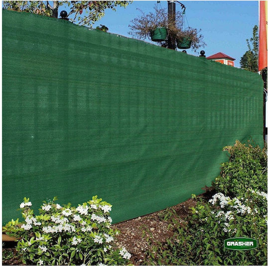 Grasher Ε125 Shade Net Green in Roll 1.5x50m 100gr/m²