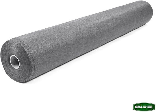 Grasher Plasă de umbră Gri 2x50m 150gr/m²