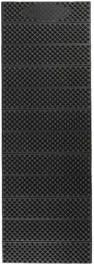 Trekmates Single Camping Sleeping Mat 180x58cm Thickness 1cm in Black color
