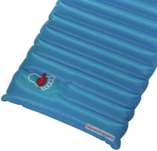 Grasshoppers Tubes 50 Single Camping Sleeping Mat 190x64cm Thickness 5cm in Blue color