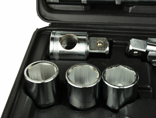 Geko Ratchet with Socket Sets 1" & 3/4" 26 Pieces