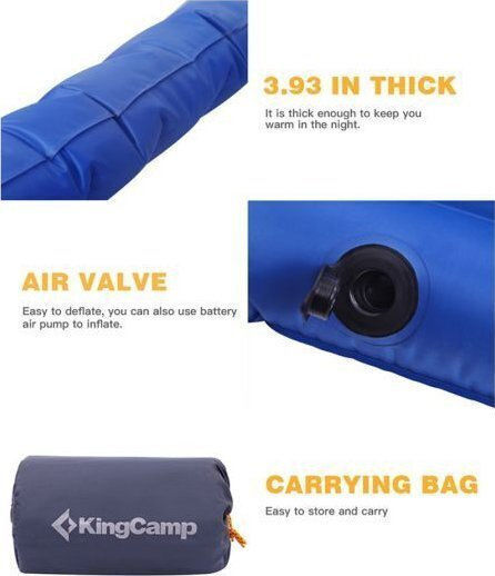 Kingcamp King Camp Double Inflatable Mattress Pump