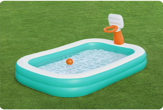 Bestway Φουσκωτος Παιδοτοπος Dunk 'n Splash 251x168x102cm