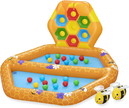Bestway Φουσκωτό Lil' Beehive Baby Pool & Ball Pit για 2+ Ετών