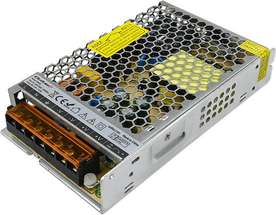 Qoltec Τροφοδοτικό LED IP20 Ισχύος 150W με Τάση Εξόδου 12V