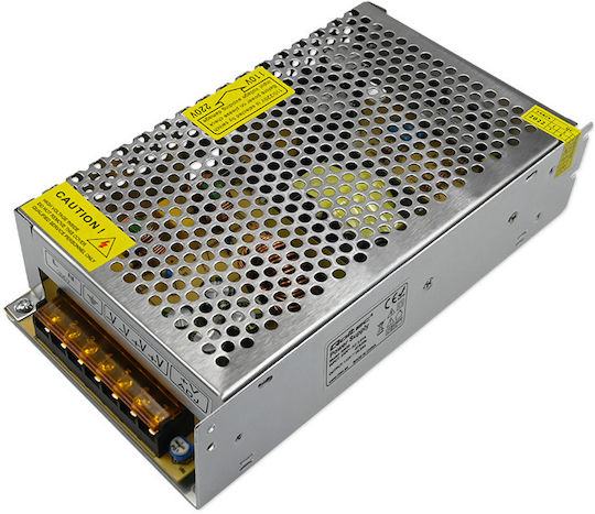 Qoltec Τροφοδοτικό LED IP20 Ισχύος 250W με Τάση Εξόδου 12V