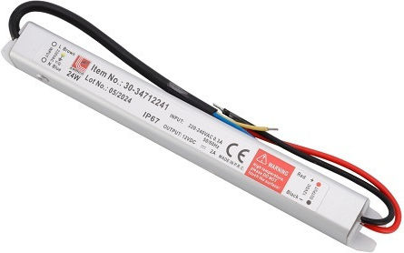 Adeleq LED-Netzteile Wasserdicht IP67 Leistung 24W mit Ausgang 12V