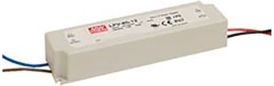 Mean Well LED Power Supply Waterproof IP67 Power 60W with Output Voltage 24V 2pcs