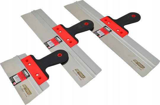 AWTools Σπάτουλα Inox με Πλαστική Λαβή AW302586BL