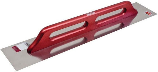 Modeco Finishing Spatula Inox 13x68cm Finishing Spatula Inox 680x130mm with Wooden Handle MN-73-395