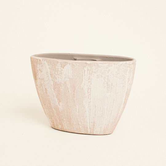 Beauty Home Blumentopf Keramik Gray