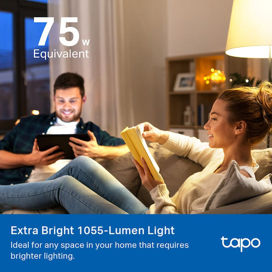 TP-LINK Smart Bulb Tapo L535E v1 LED 8.6W for E27 Socket RGBW 1055lm