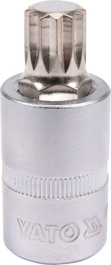 Yato 1/2" Walnut with Spline Head and Socket 1/2'' M14x55mm