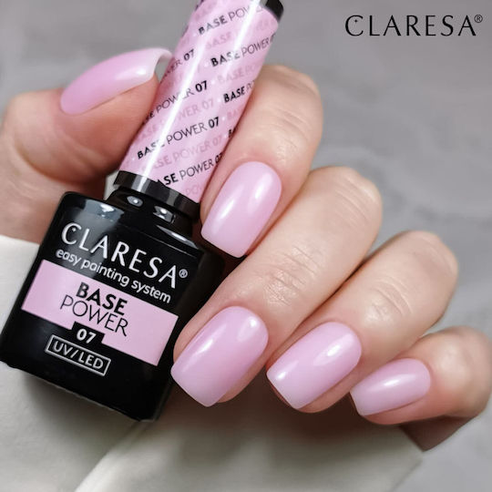Claresa Power Base 07 Gel Νυχιών Μπεζ 5gr