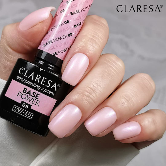 Claresa Power Base 08 Гел За Нокти Бежов 5гр