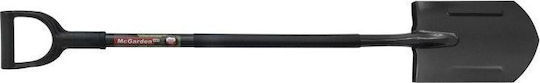 McGarden Shovel with Shaft 124cm and Metal Handle