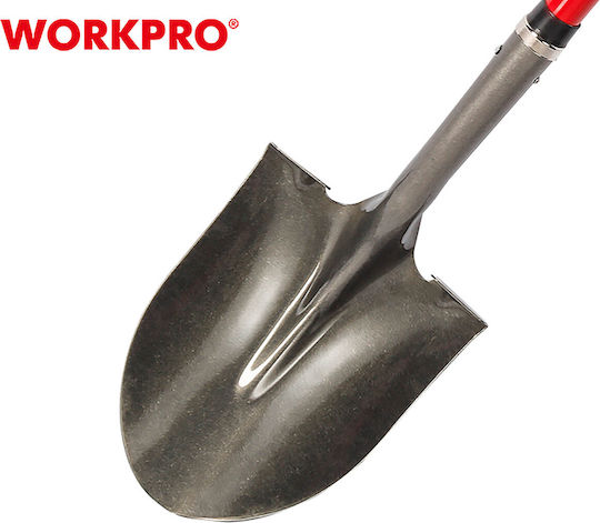 Curved Shovel Fiberglass Handle 1010mm Wp335001 Workpro