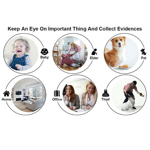 Hidden Camera Monkaim WiFi 1080p with Memory Card Slot and Motion Detector