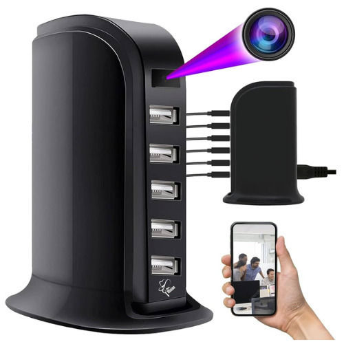 Hidden Camera Monkaim WiFi 1080p with Memory Card Slot and Motion Detector