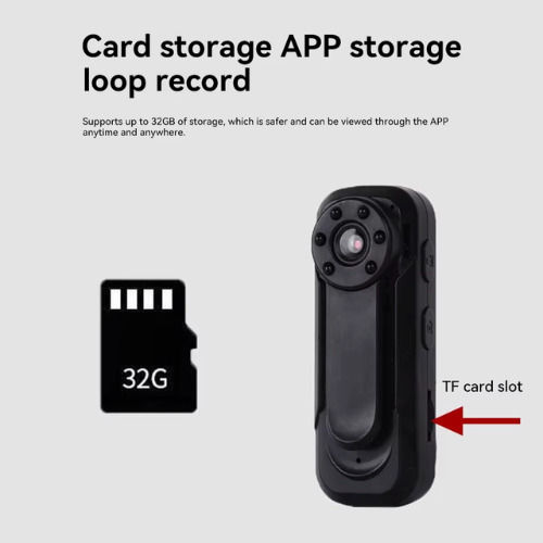 Hidden Camera Mini Portable WiFi Pen 1080p with Memory Card Slot