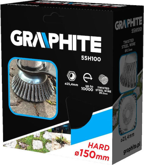 Graphite 55H100 Συρματόβουρτσα για Δράπανο 25.4mm