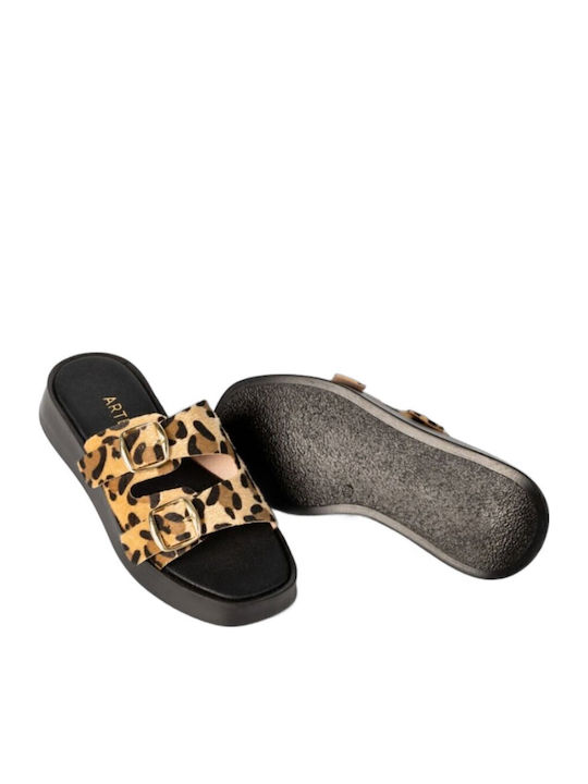 Γυναικεία Σανδάλια Flatforms Καφέ