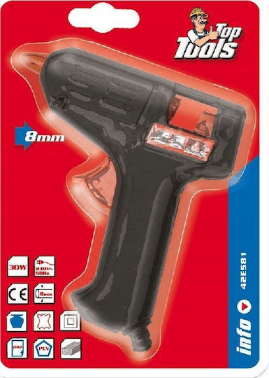 Top Tools Electric Glue Gun 8mm 30W TOP-42E581+G
