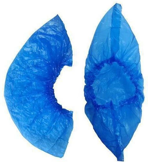 Eco Disposable Shoe Covers in Blue Color Premium 50pcs