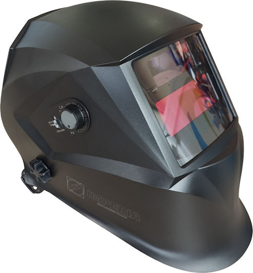 Imperia Welding Helmet with 95x36mm Visual Field Black