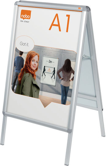 Nobo Magnetic Hanging Dry Erase Board 65x113.5cm