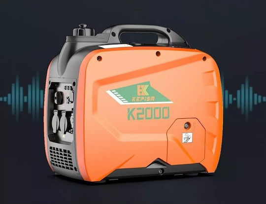 Kepism K2000 Silent Generator Suitcase Gasoline Four-stroke with Maximum Power 2.5kVA