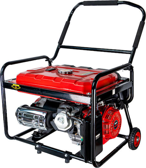 Raider RD-GG12 Generator Benzină (în patru timpi) Patru timpi cu Roți și Putere Maximă 7.5kVA