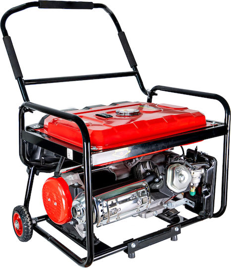 Raider RD-GG12 Generator Benzină (în patru timpi) Patru timpi cu Roți și Putere Maximă 7.5kVA