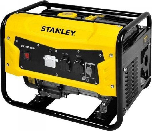 Stanley SG2400 Генератор Бензин (четиритактов) Четиритактов с Миза и Максимална Мощност 2.6kVA