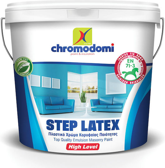 CHromodomi Step Latex Plastic Vopsea pentru Utilizare Intern 9lt