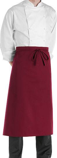 Egochef Apron Waist Burgundy