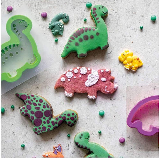 Dinosaurier-Ausstechformen Set aus 6 Teilen