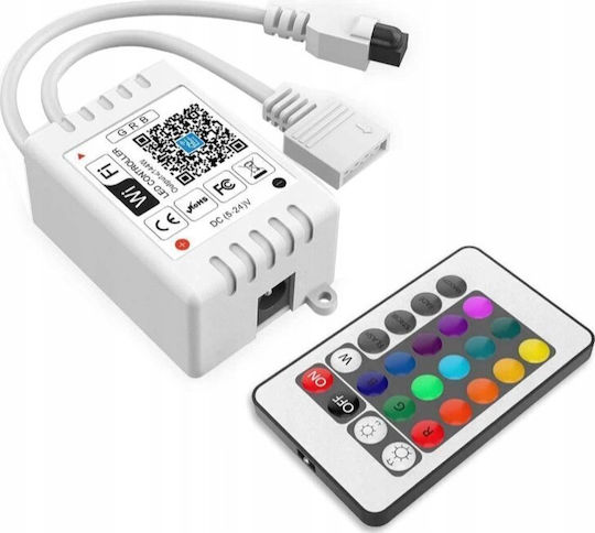 Controler LED RGB cu driver IR24 WiFi 8A 96W 12V Ec79900