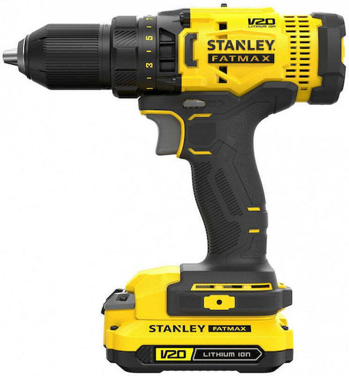 Stanley Fatmax Set Angle Wheel & Drill Driver 18V with 2 Batteries 2Ah and Case