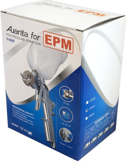 EPM Luft-Spritzpistole Schwimmender Becher 1,5 mm