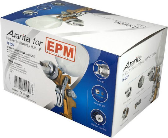 EPM Pistol De Vopsit Cu Aer HVLP Tumbler Plutitor 1.7mm