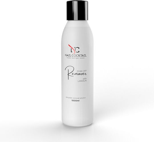 Nail Cocktail Lanolin Îndepărtător de oje Soak Off 1000ml