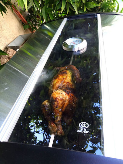 Blackbull Glasslid Combo Grătar pe gaz cu 4 buc 12kW și Arzător Lateral