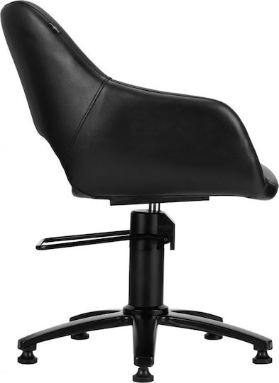 Activeshop Ηairdresser Chair with Adjustable Height Black