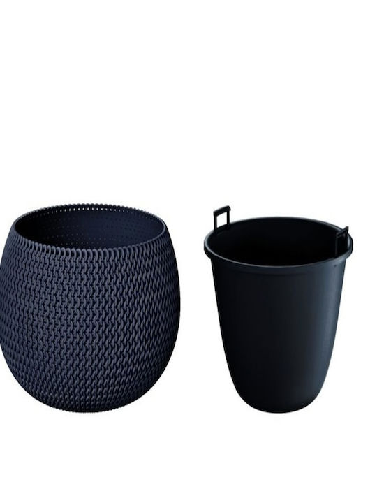 Ghiveci Prosperplast Splofy Bowl Alb 9 Lt Dksp370-s449
